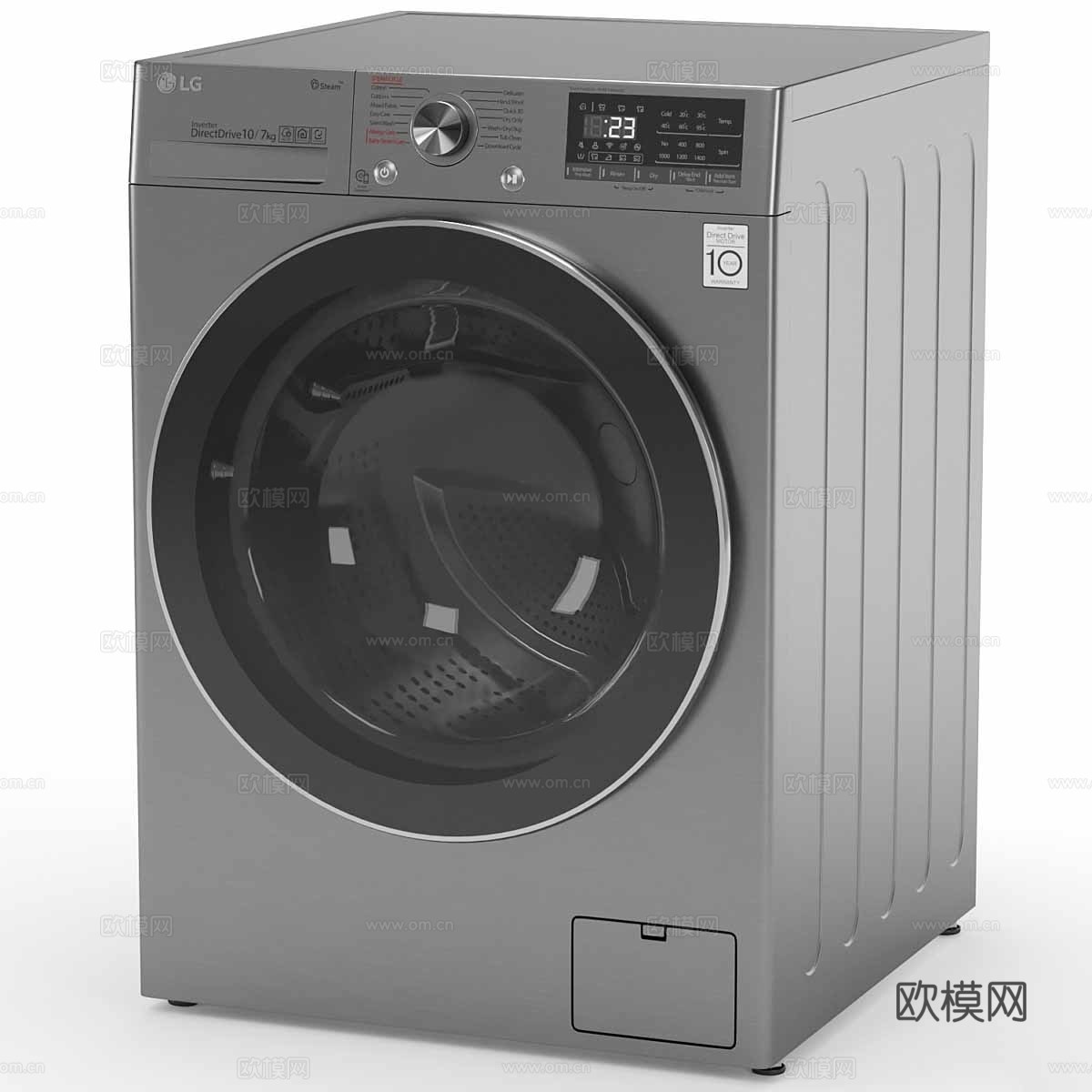 LG 洗衣机3d模型