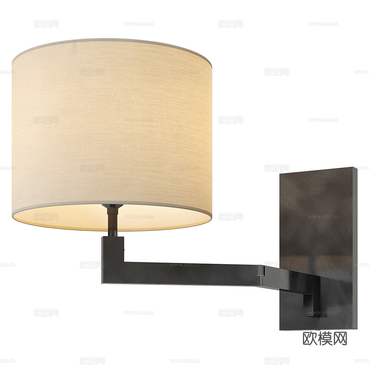 现代意式 Porta Romana 宾利壁灯3d模型