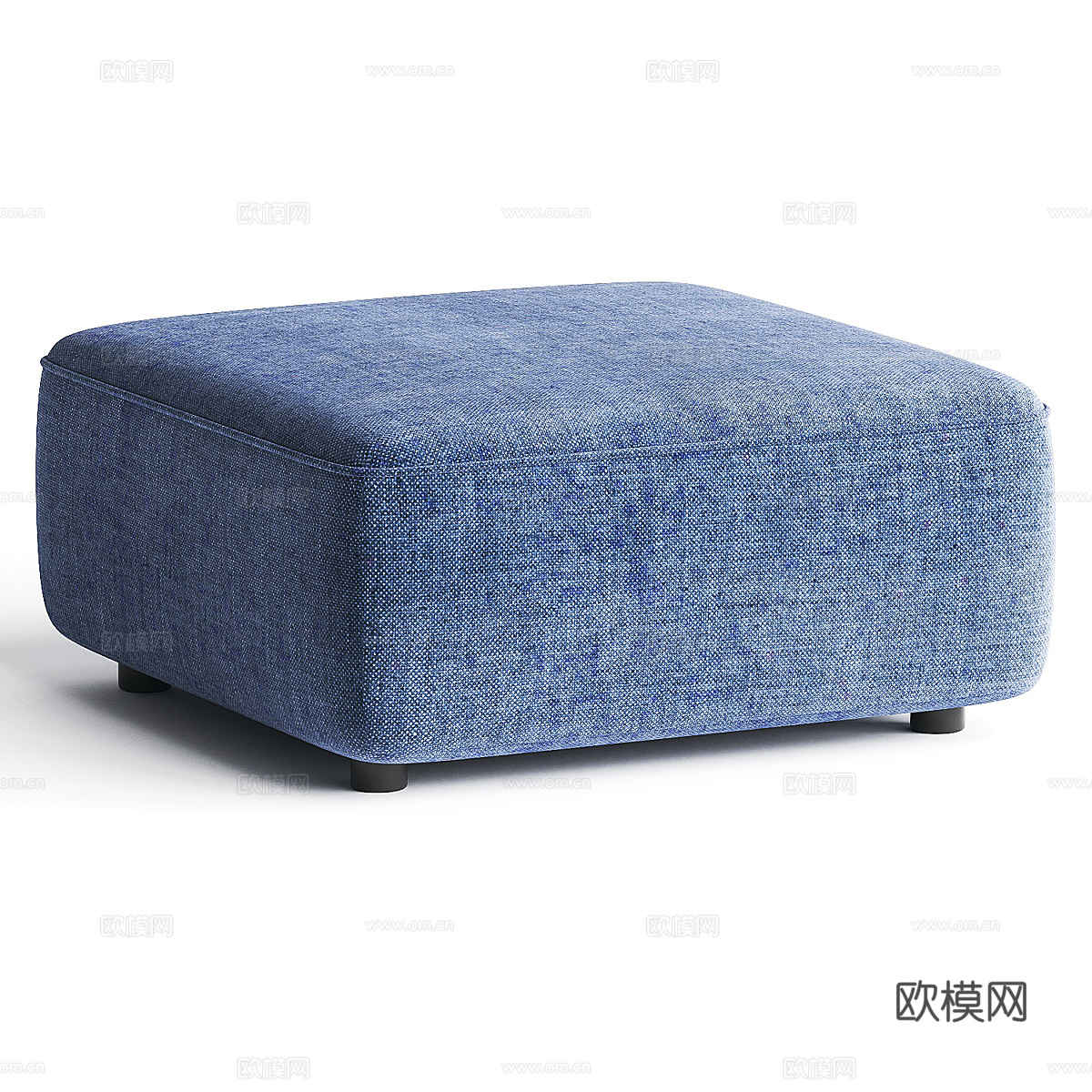 现代布艺沙发凳3d模型