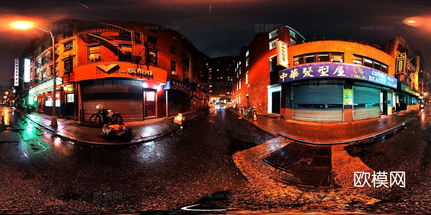 HDR 城市夜景