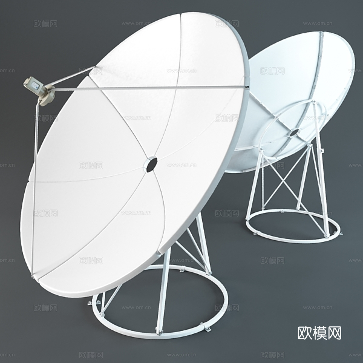卫星天线3d模型