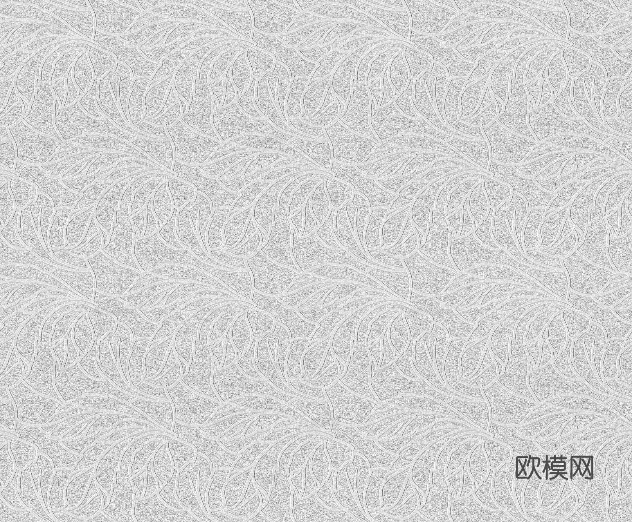 高清浅灰色花纹图案