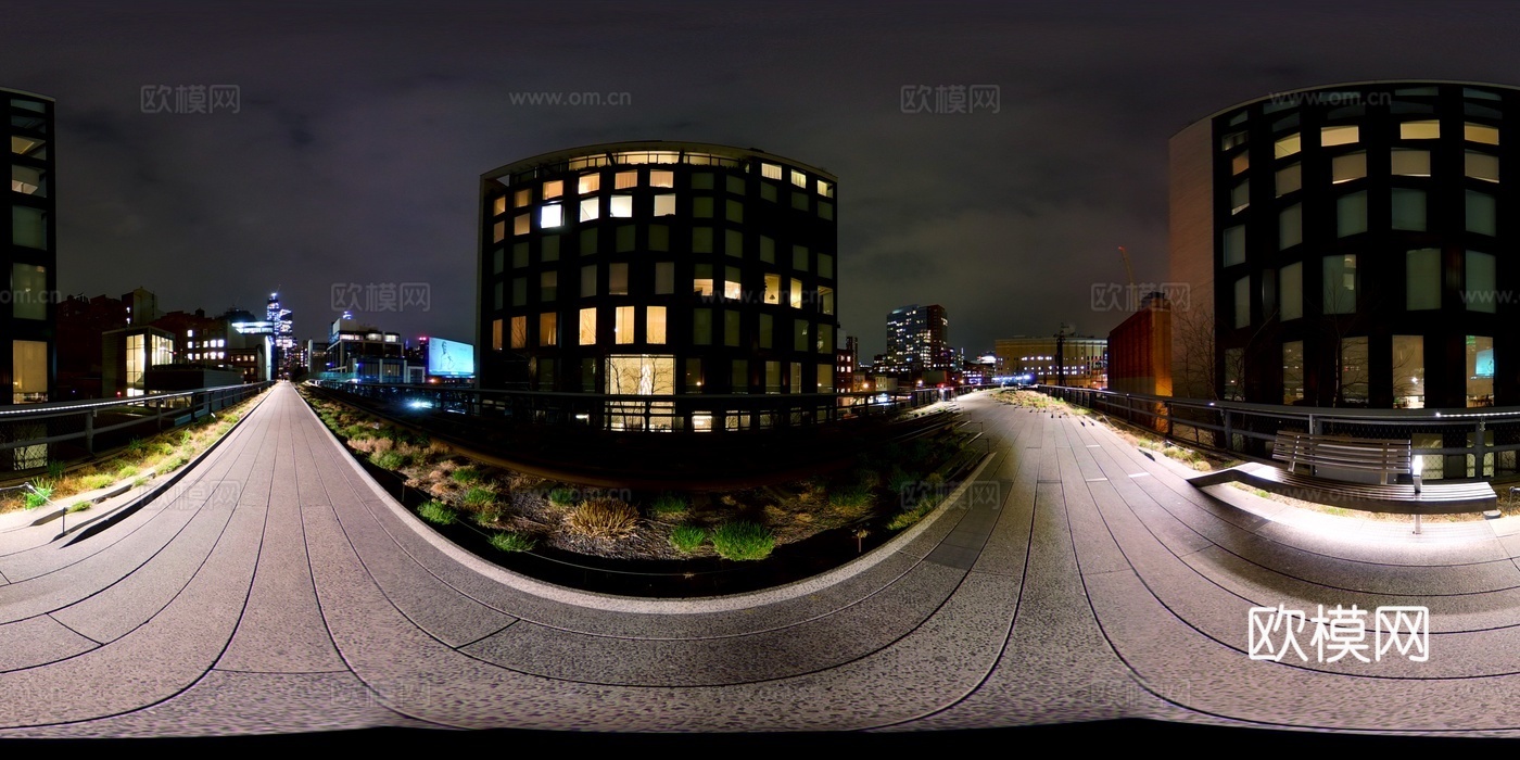 HDR城市夜景