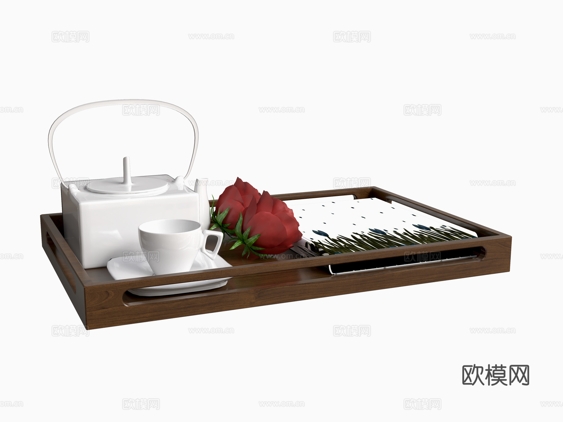 托盘 茶盘3d模型