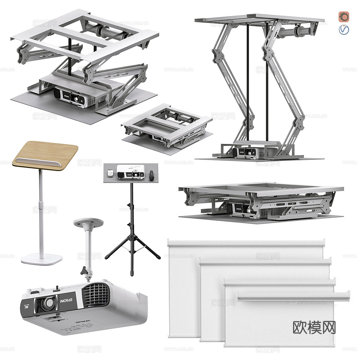 电气设备3d模型