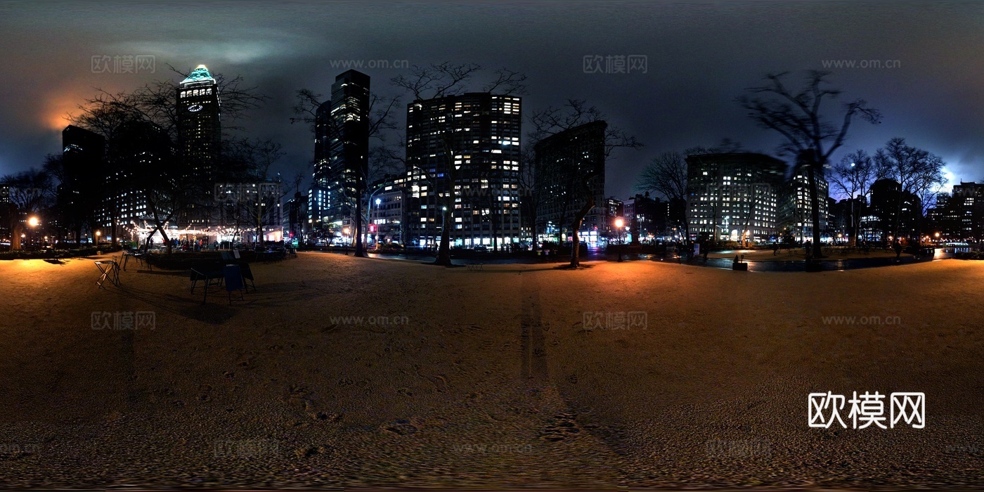 HDR 城市夜景
