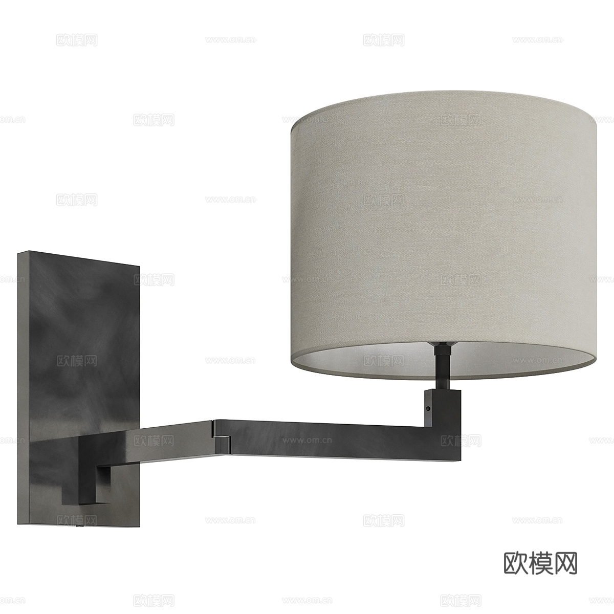 现代意式 Porta Romana 宾利壁灯3d模型