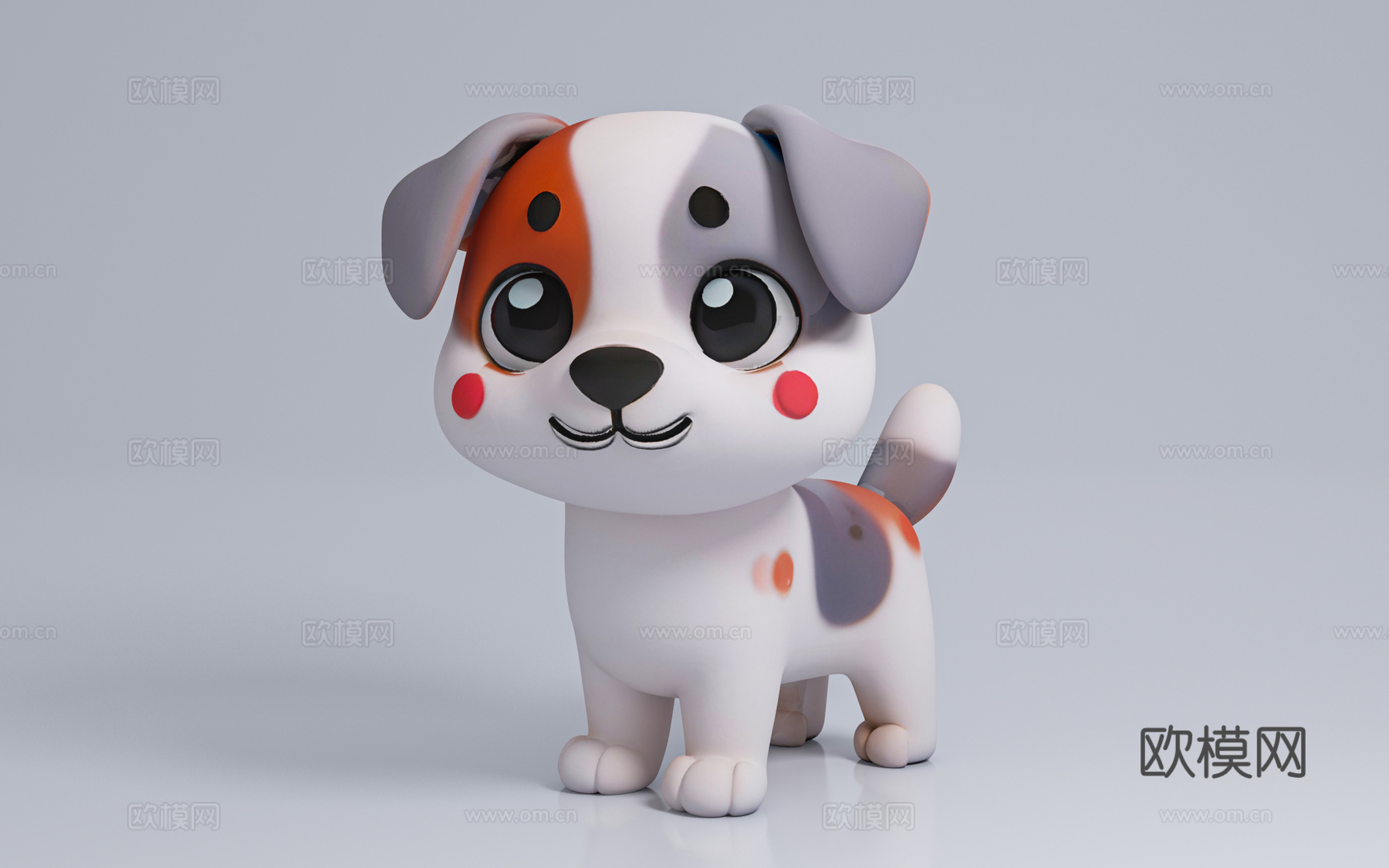 狗 犬 狗狗 动物 动漫卡通形象 动漫 玩具 美陈 手办 摆3d模型