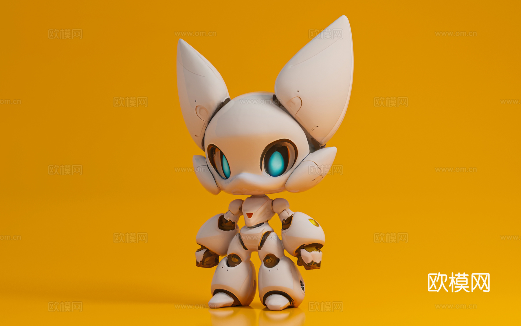 机甲 战士 人偶 卡通风格 电影角色玩具 手办 摆件 美陈3d模型