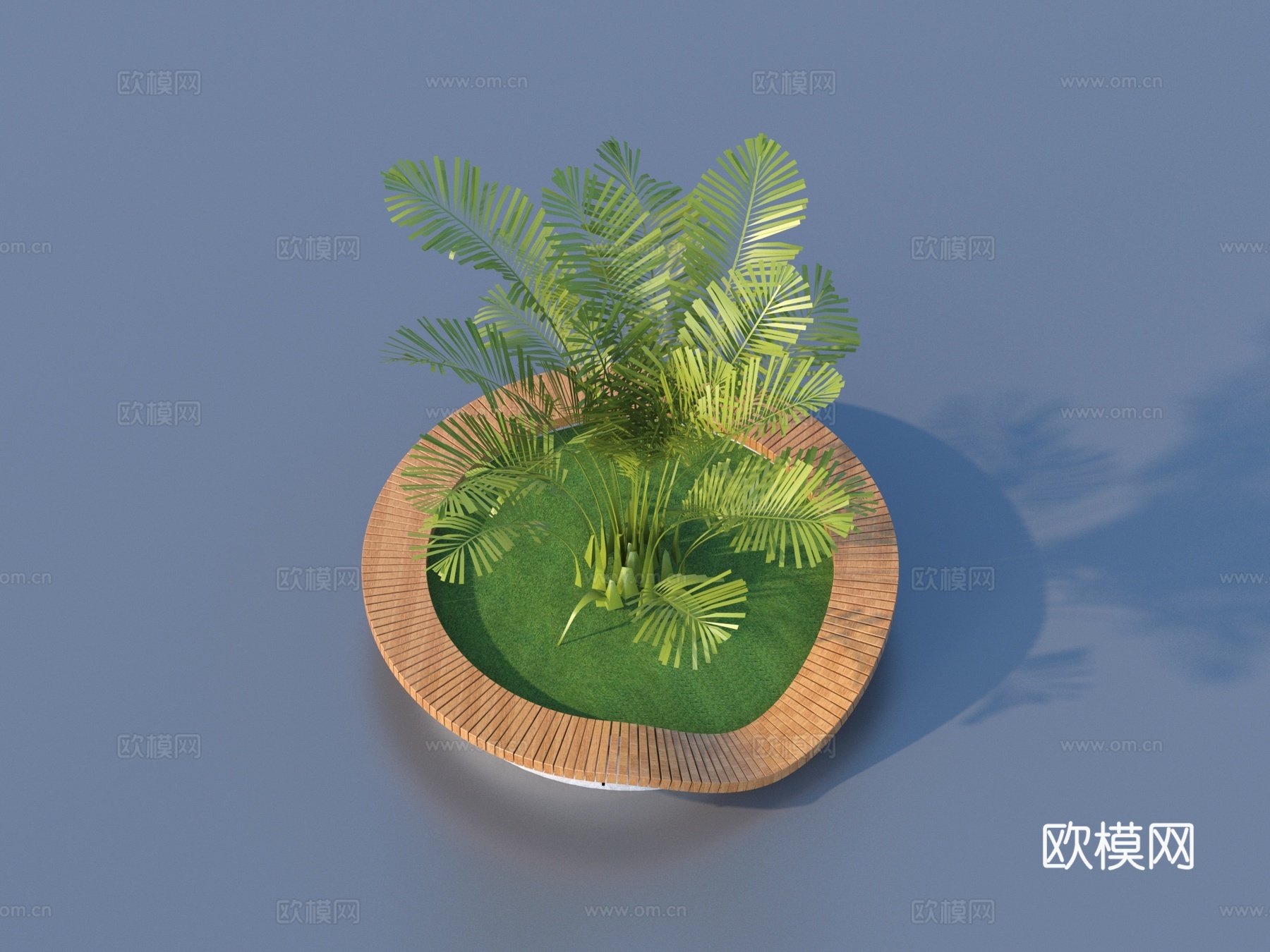 树池 坐凳 树池花坛3d模型