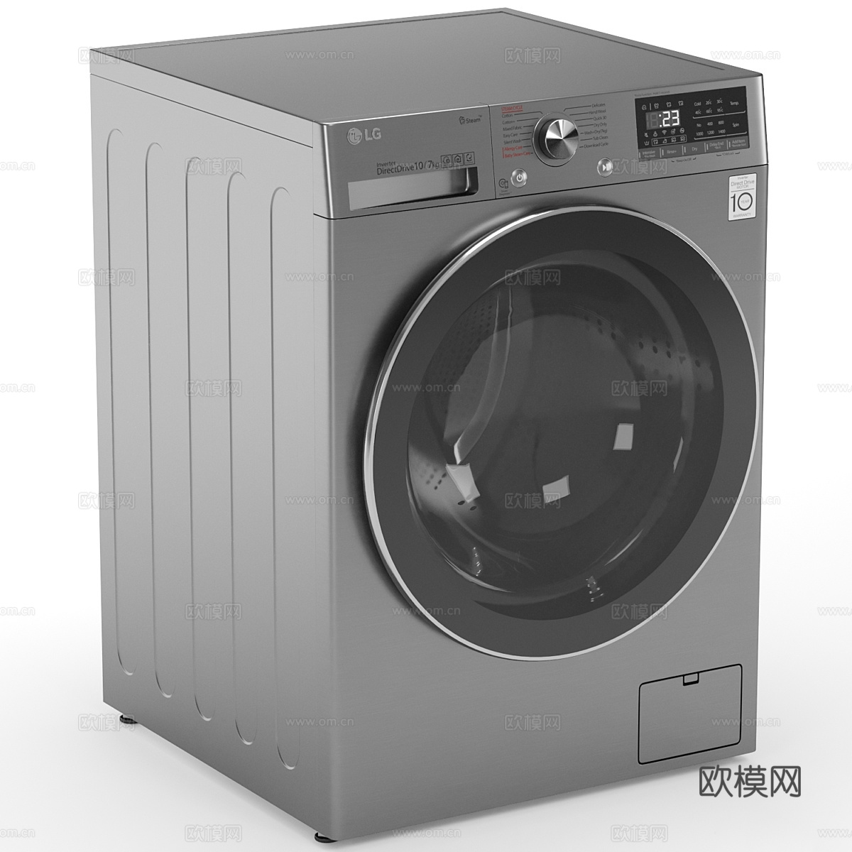 LG 洗衣机3d模型
