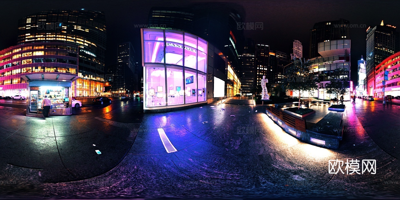 HDR 城市夜景