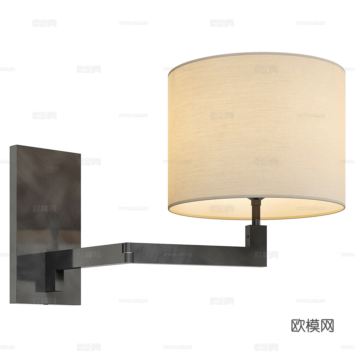 现代意式 Porta Romana 宾利壁灯3d模型