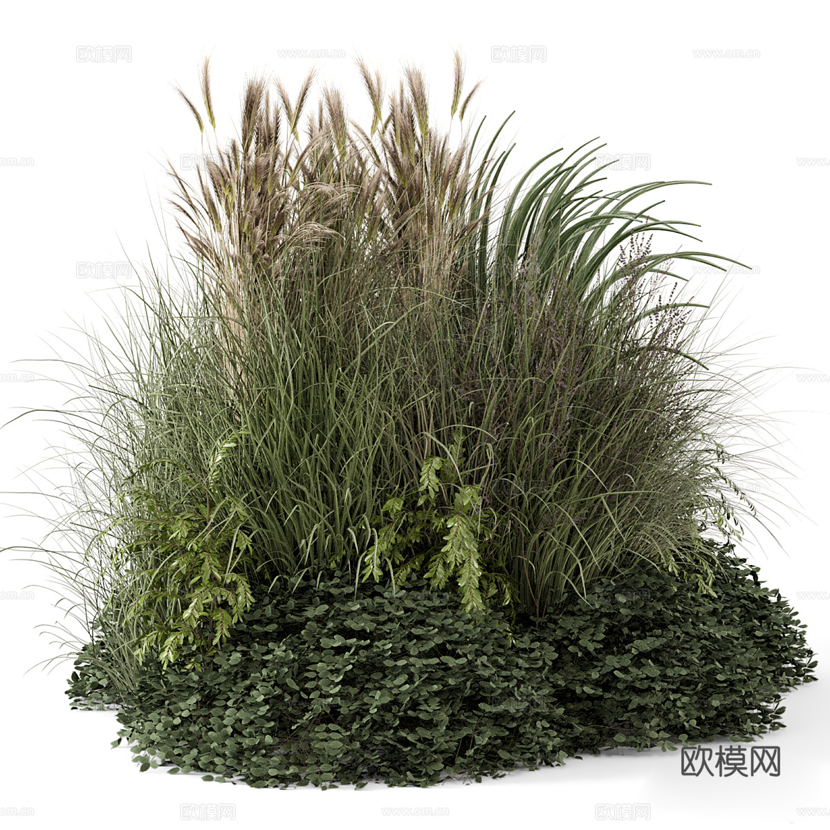 植物草堆3d模型