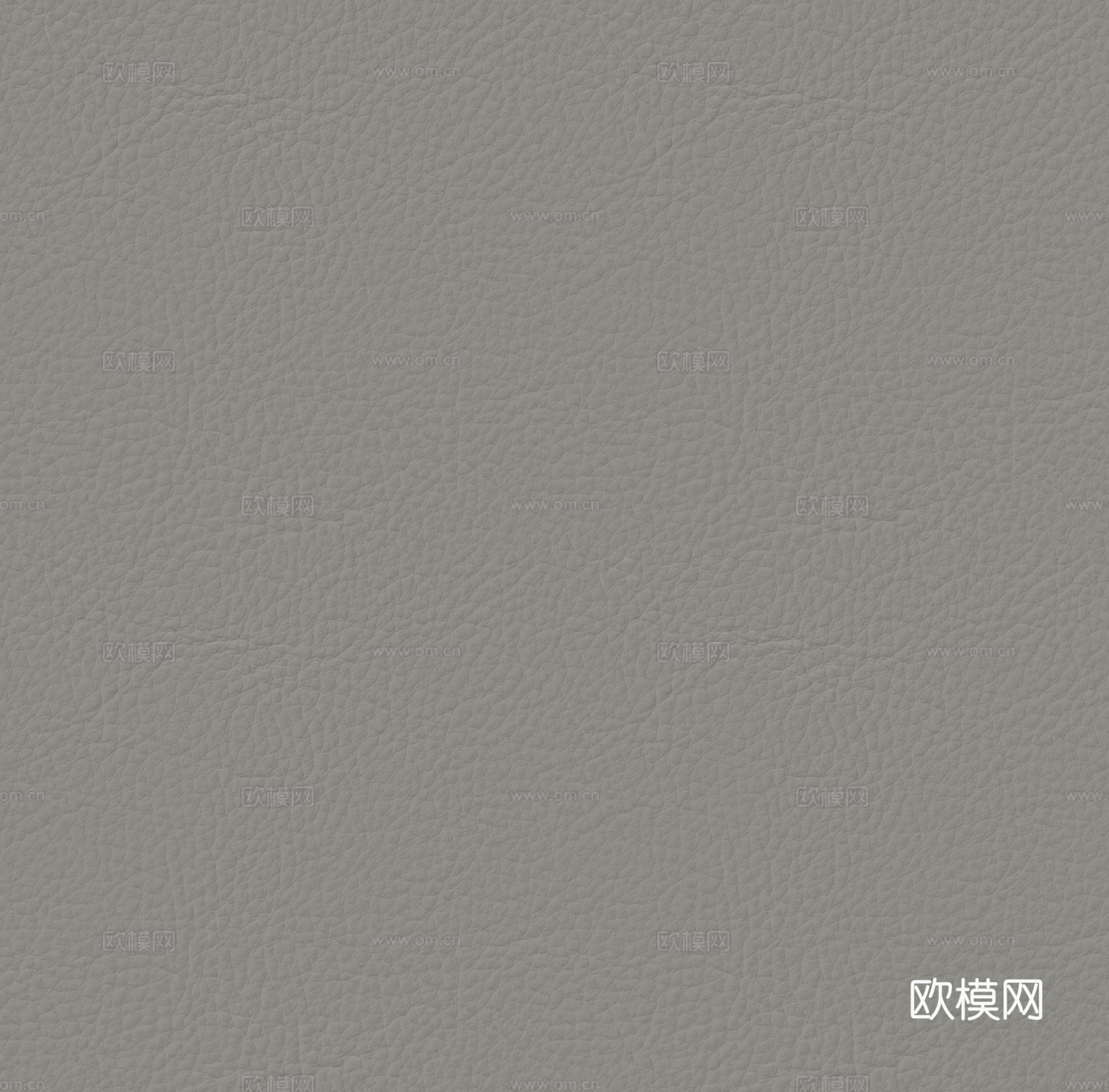 灰色粗纹皮革