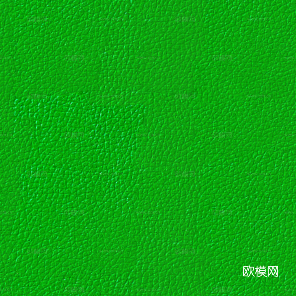 绿色皮革