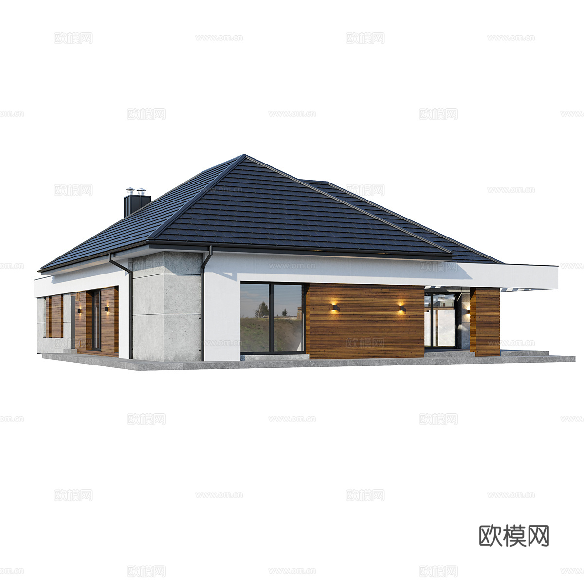 住宅楼3d模型