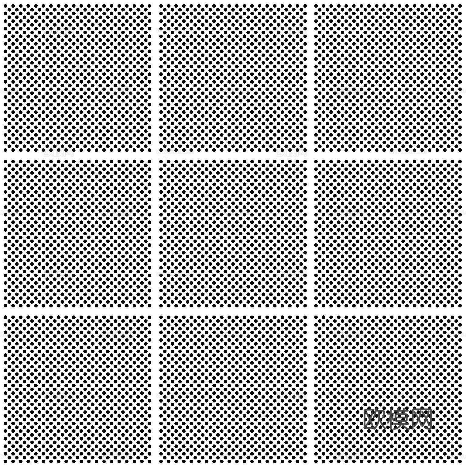 穿孔板圆点