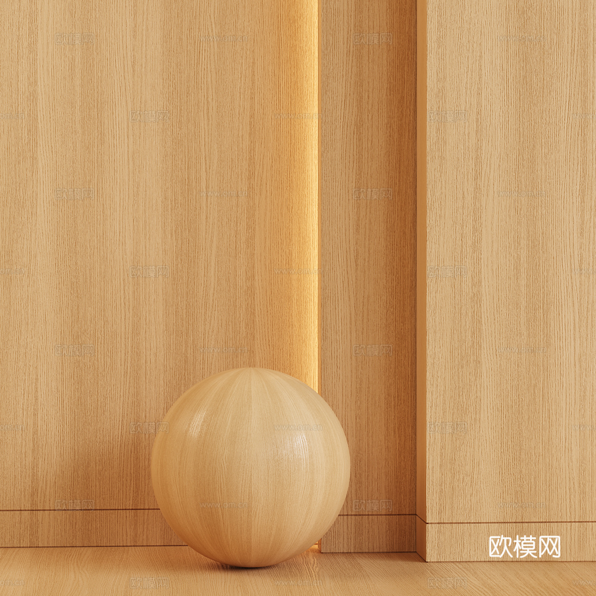 木纹 木饰面材质3d模型