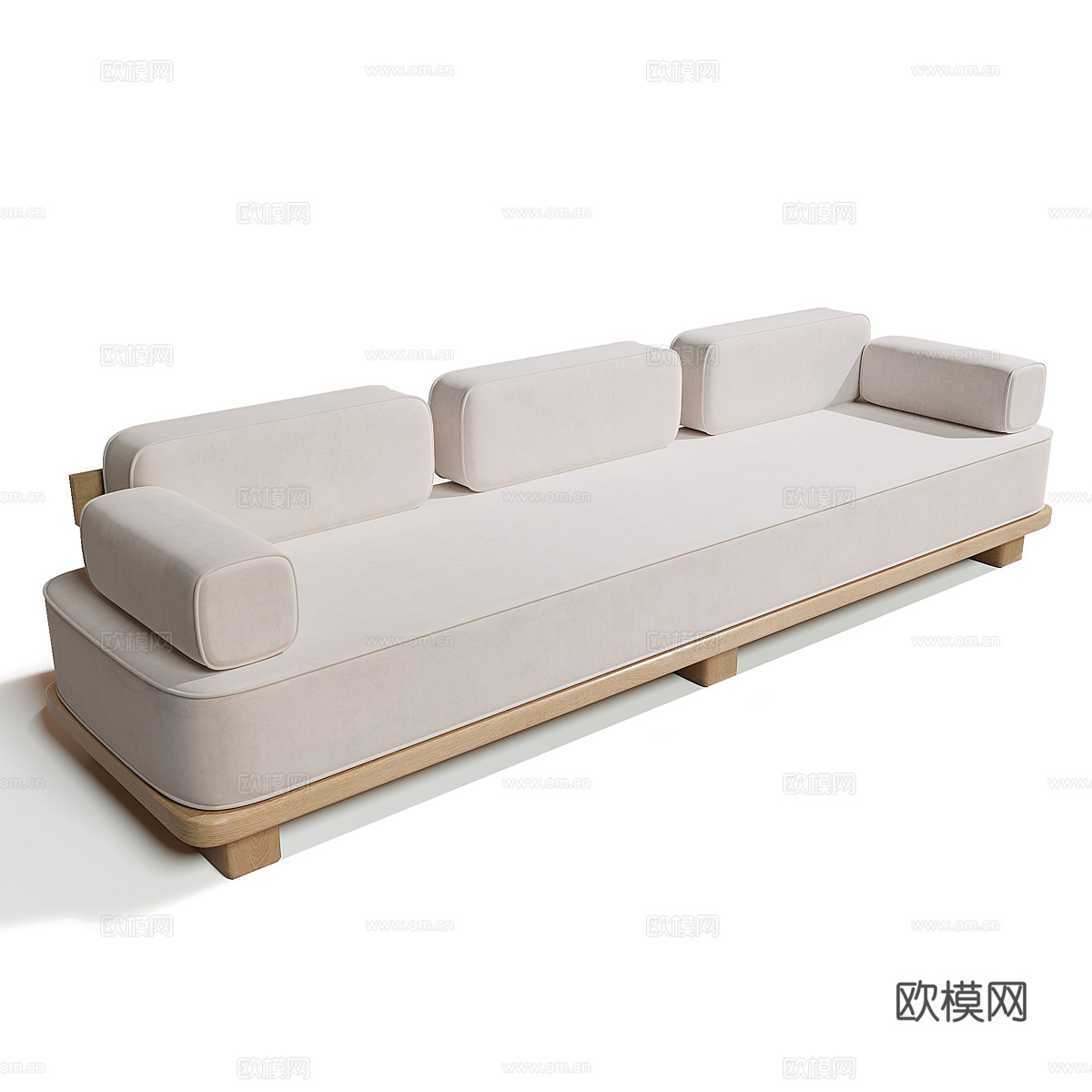 现代简约双人沙发 双人沙发 简约沙发 客厅沙发3d模型
