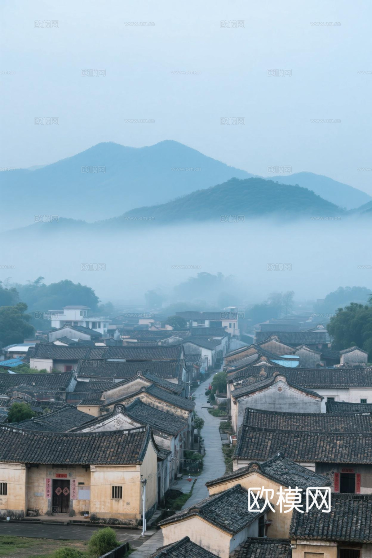 岭南客家潮汕乡村山区壁纸