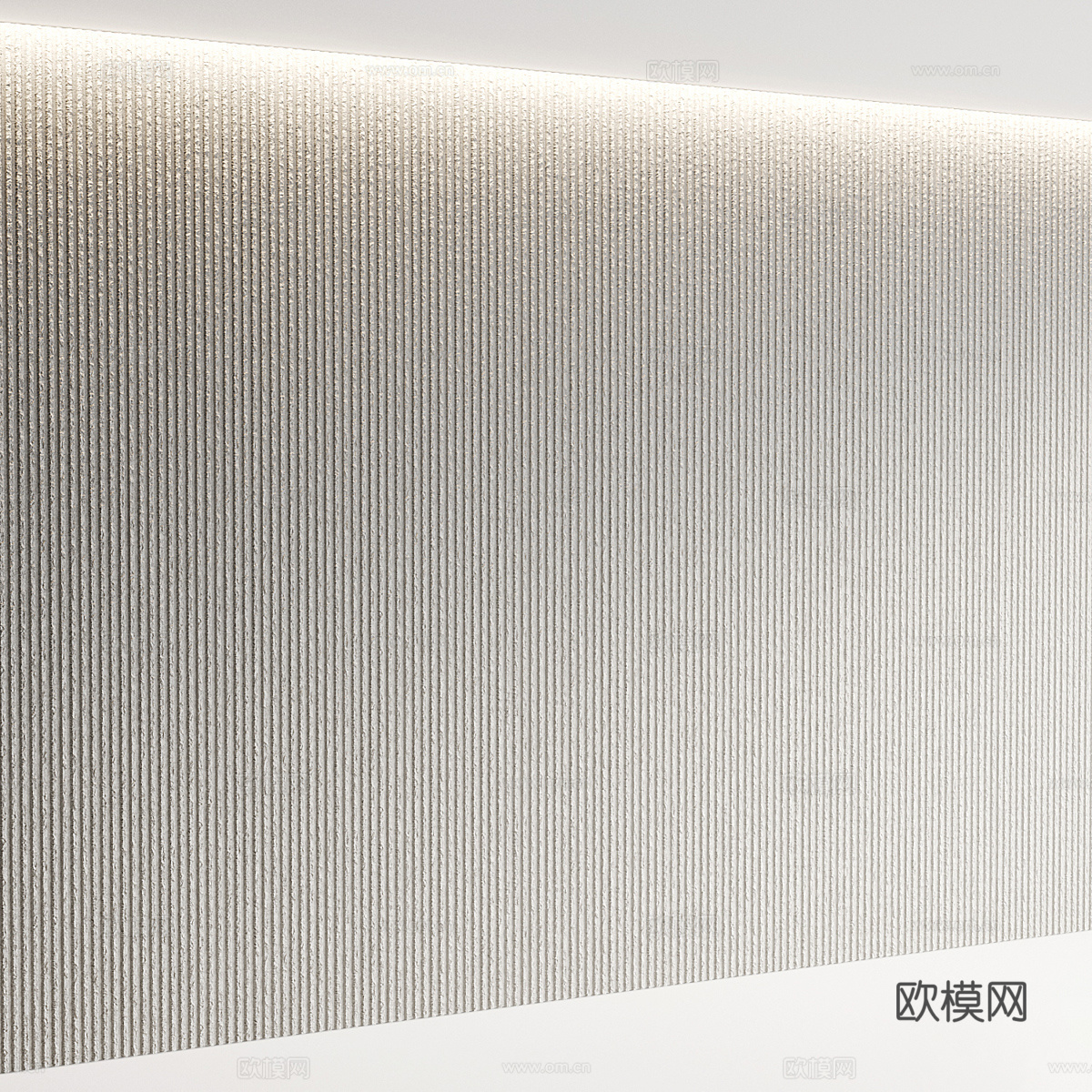 现代混凝土拉槽3d模型