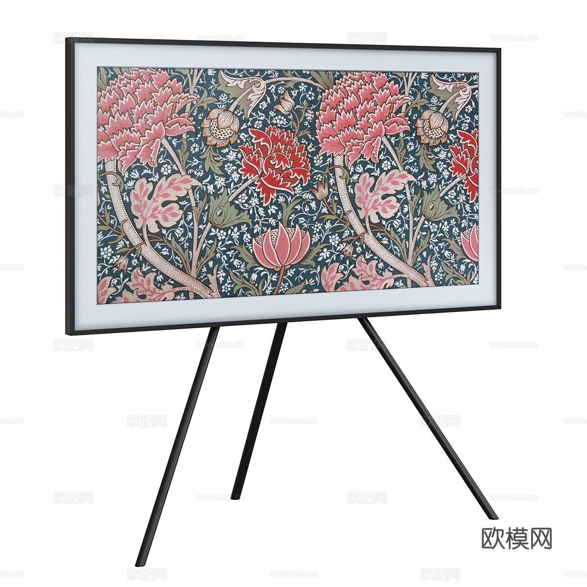 电视机 移动电视 激光电视 三星电视机 电视机 装饰摆件 画3d模型