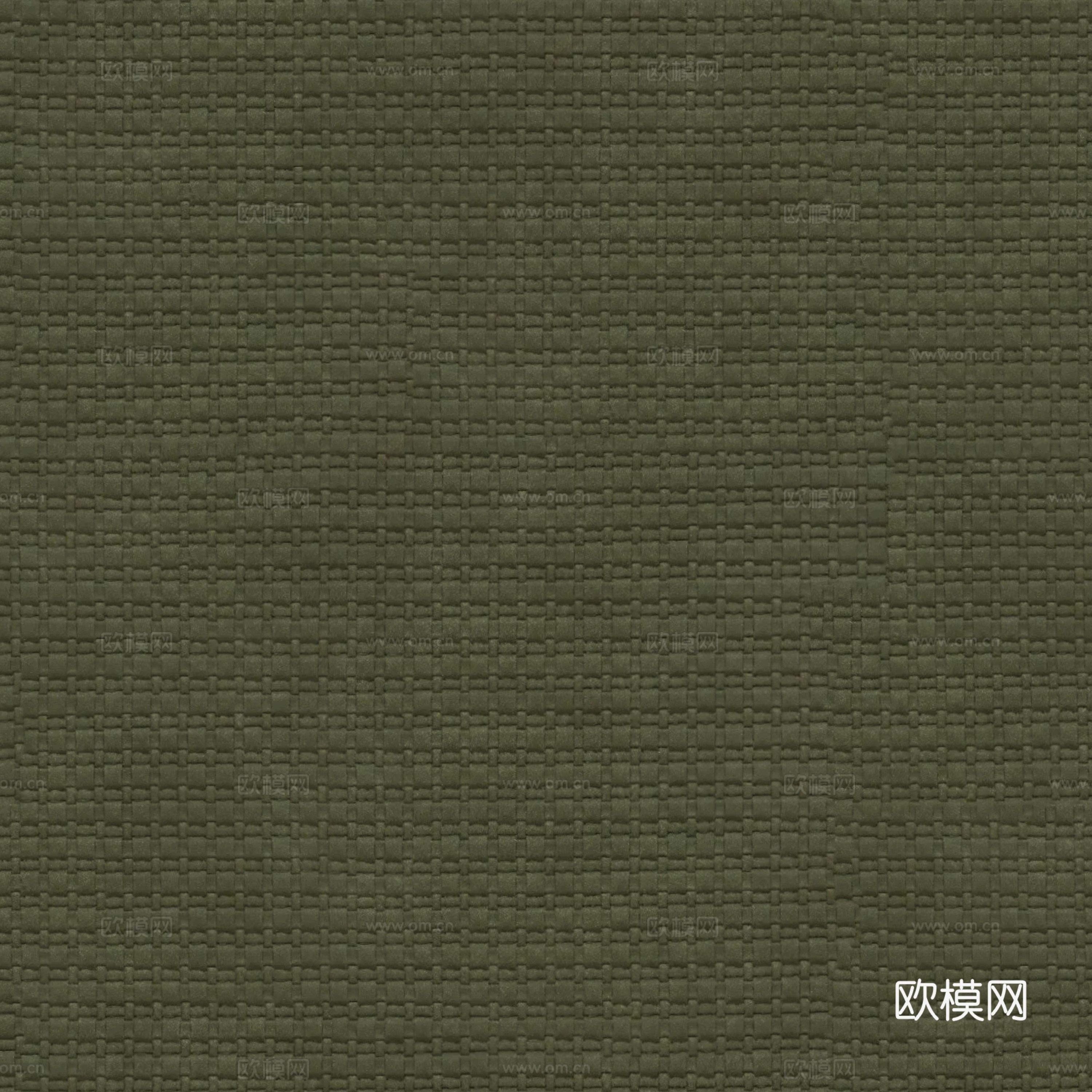 墨绿编织皮革