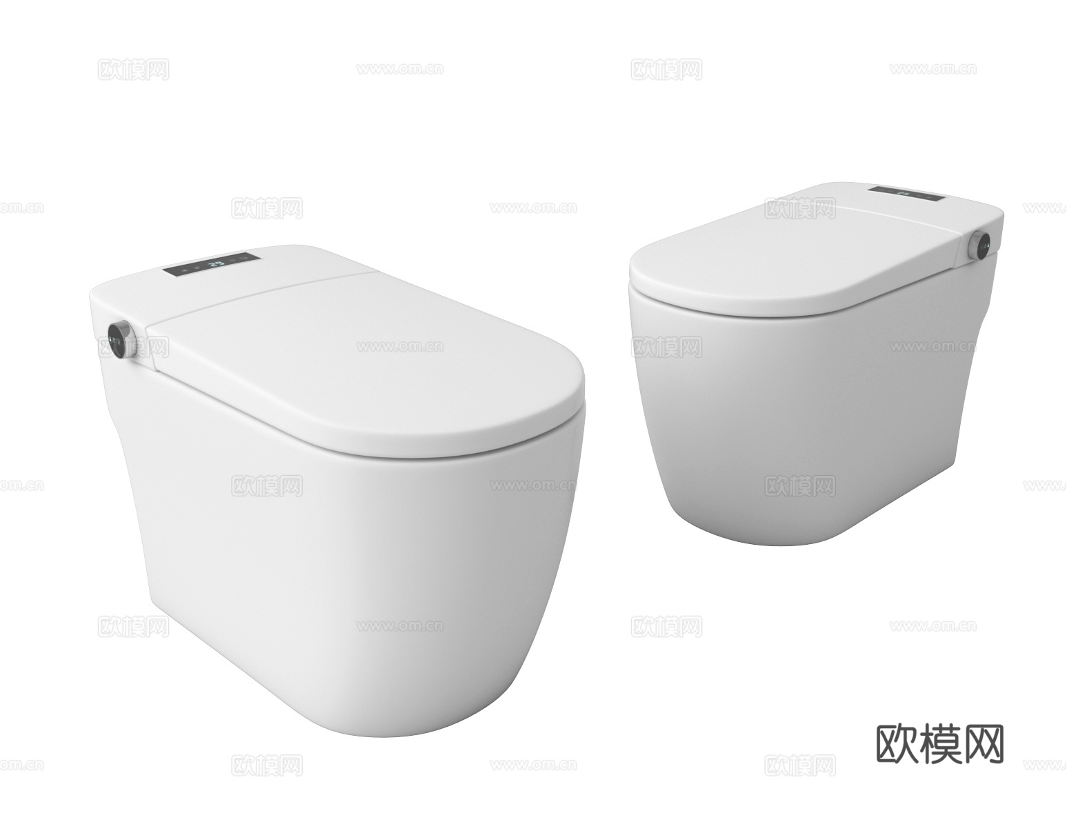 坐便器 马桶su模型
