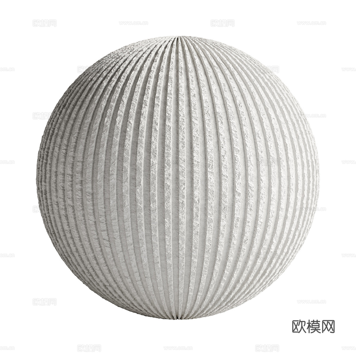 现代混凝土拉槽3d模型
