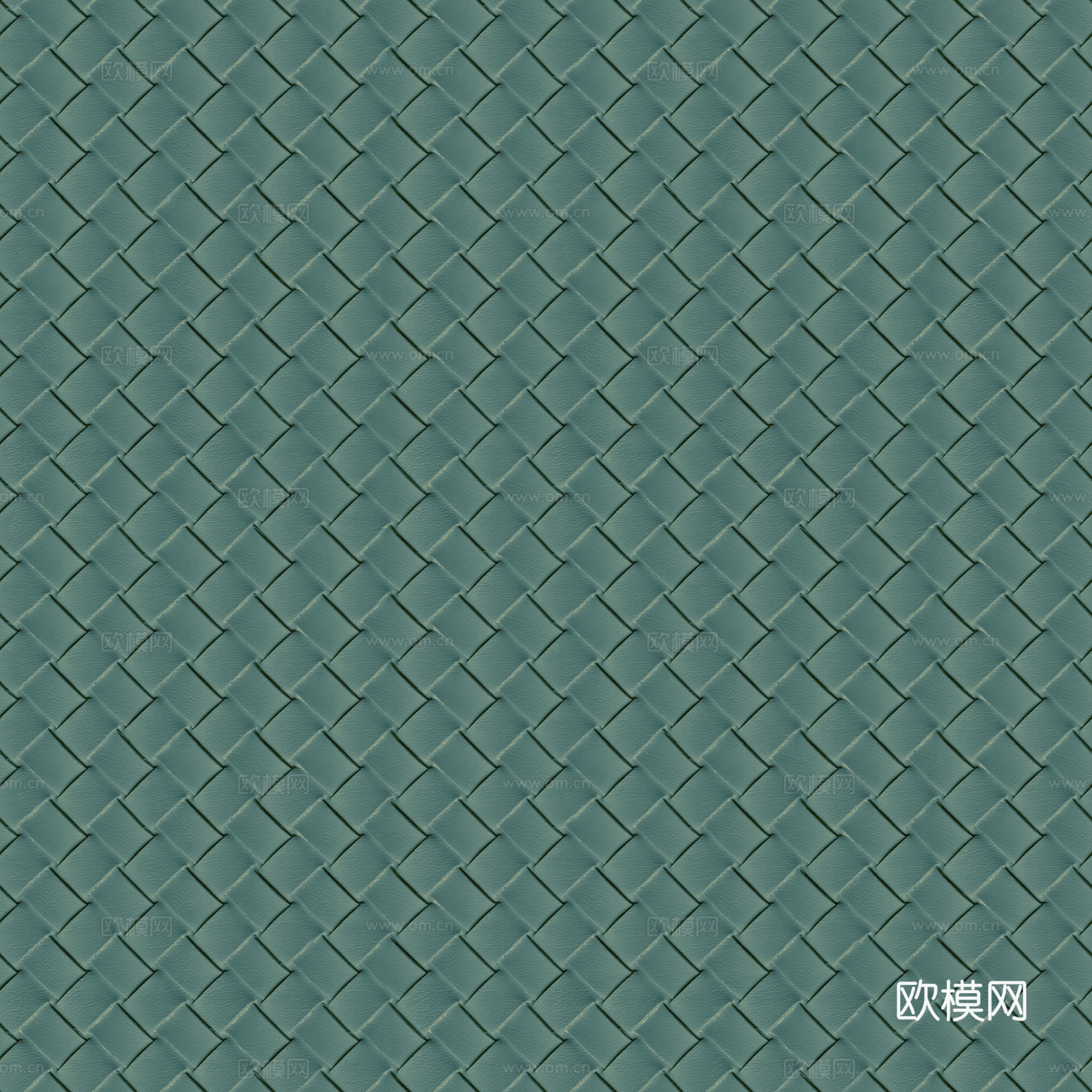 蓝色编织皮纹