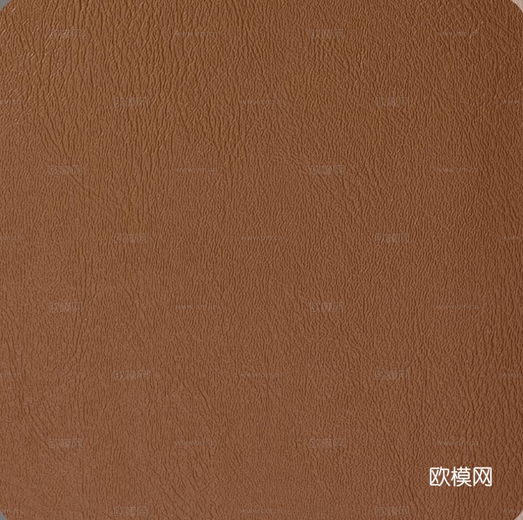 橘色粗纹皮革