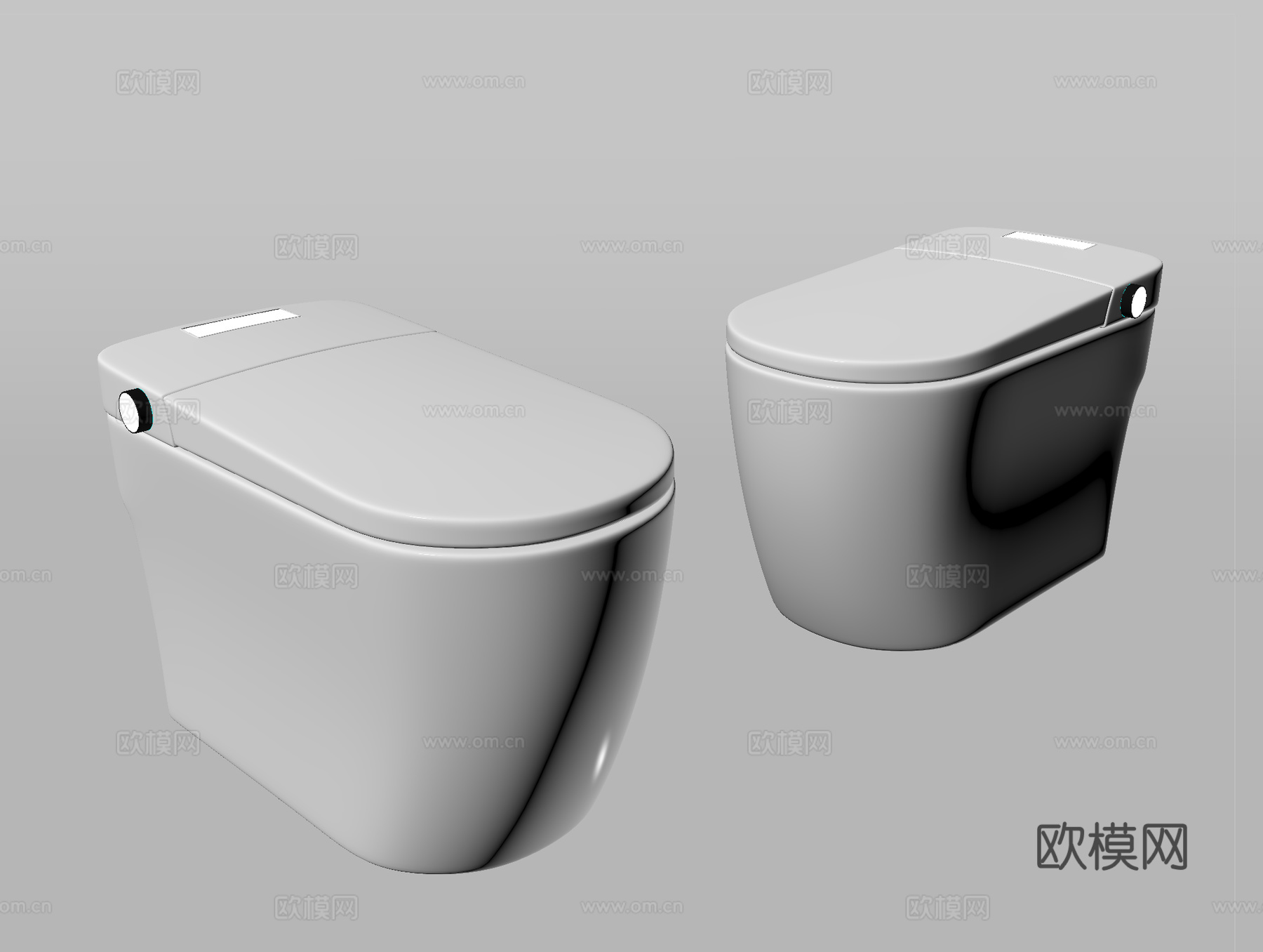 坐便器 马桶su模型