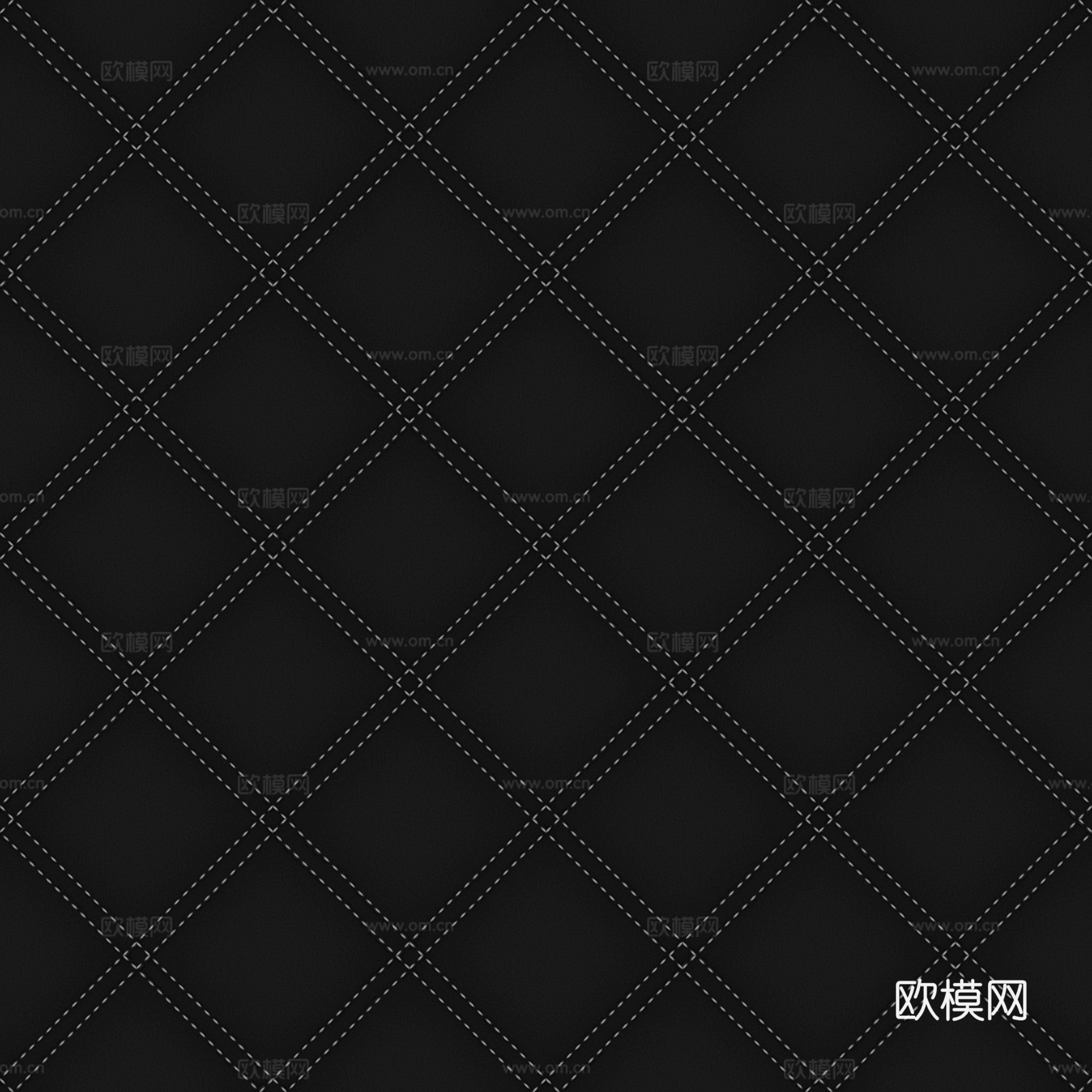 黑色斜纹皮革