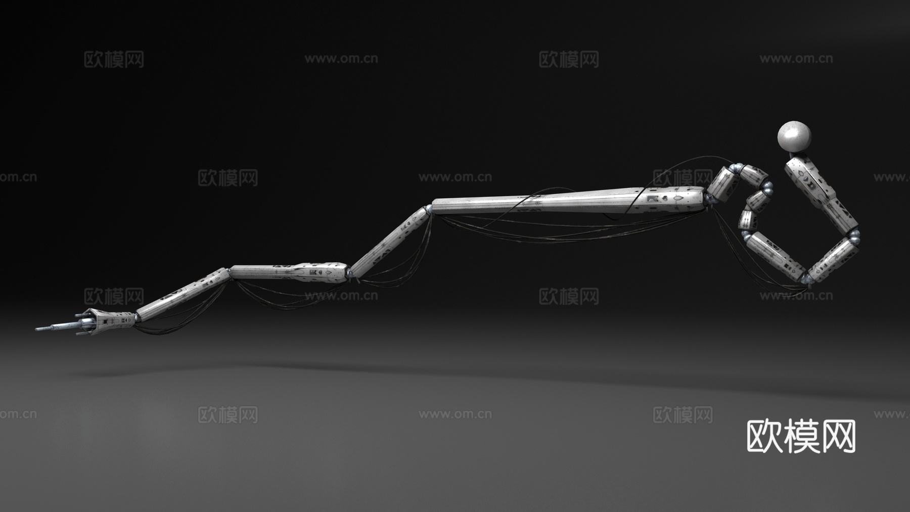 监视器臂3d模型