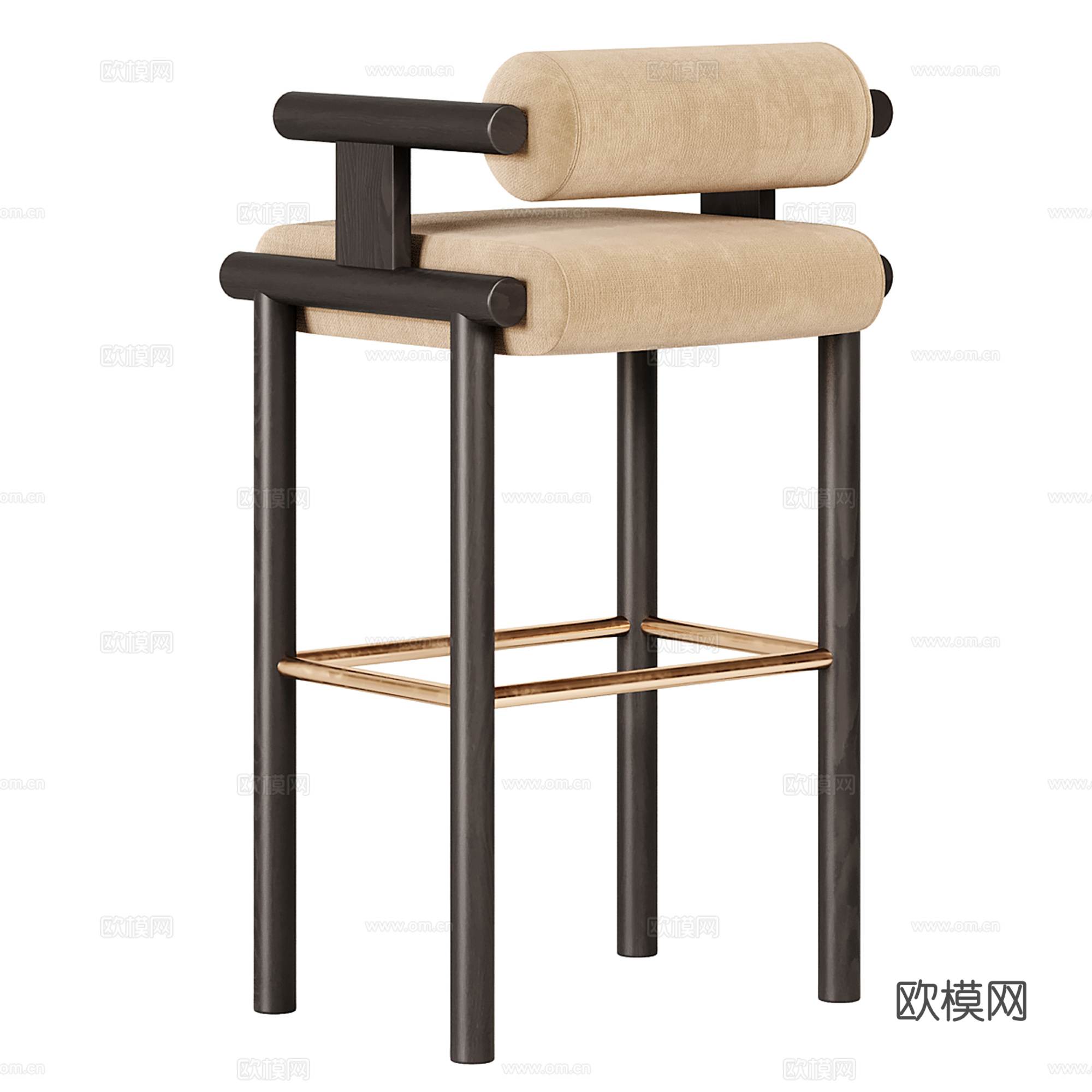 吧台吧凳3d模型