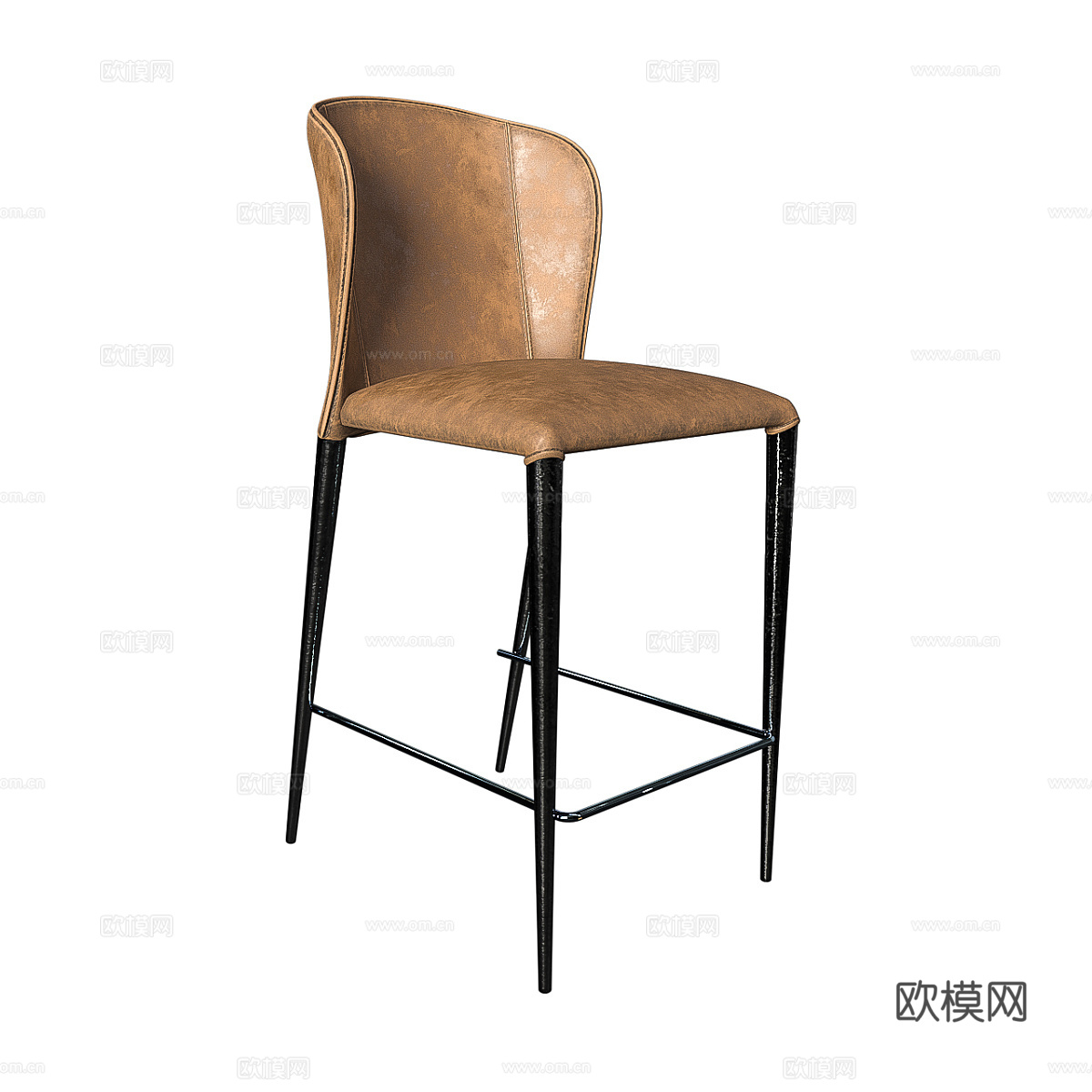 吧椅 高脚凳3d模型