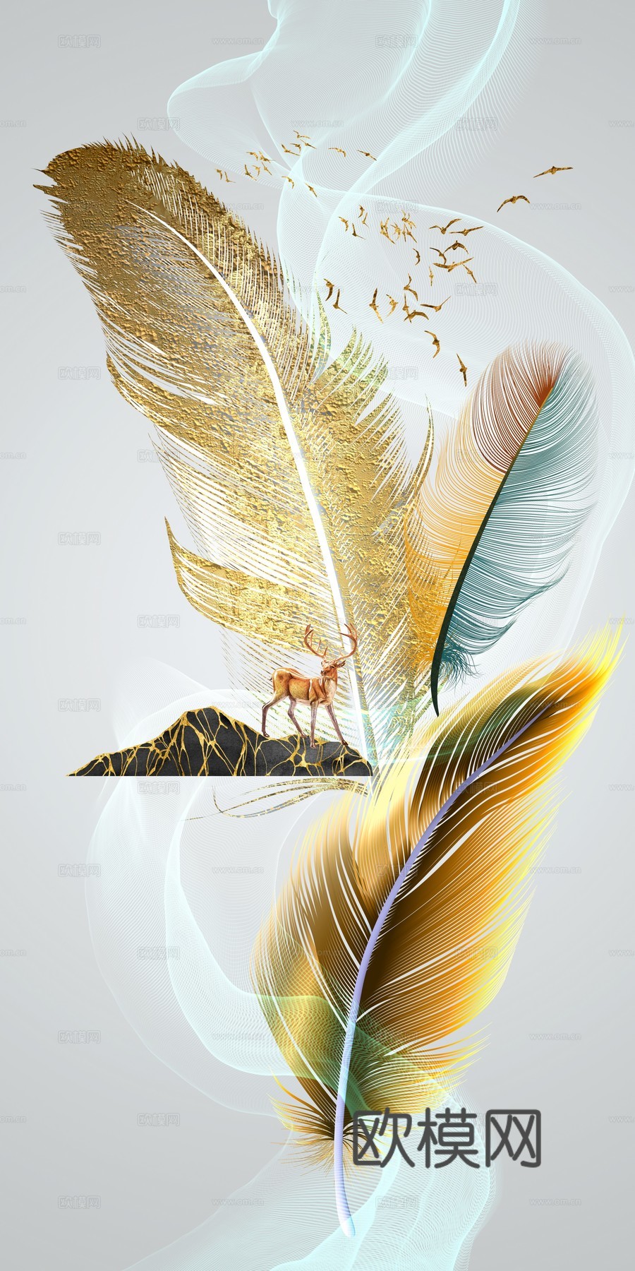 高清现代装饰画挂画下载