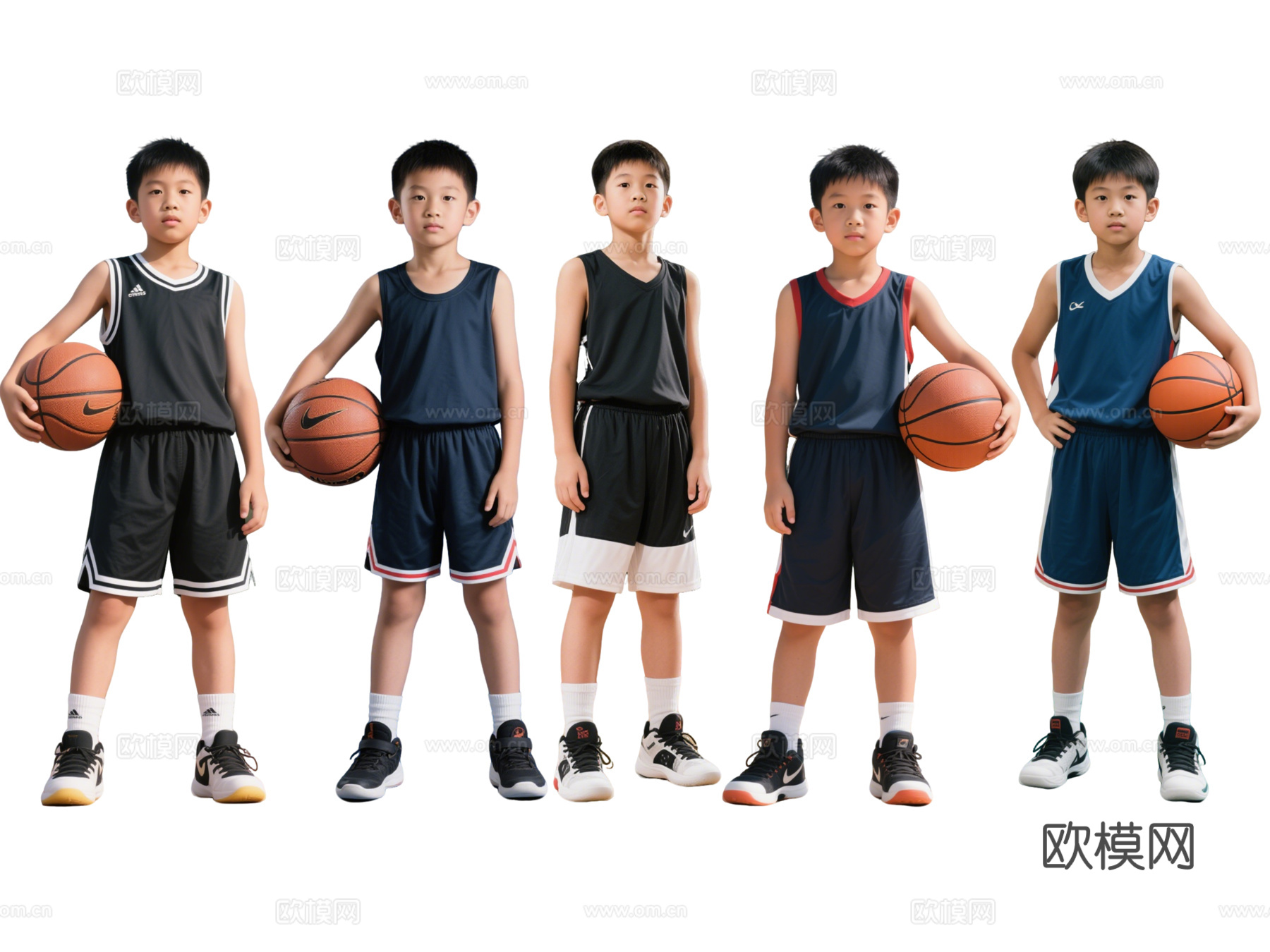 PS免抠运动人 现代运动人物 儿童运动 儿童篮球 篮球运动