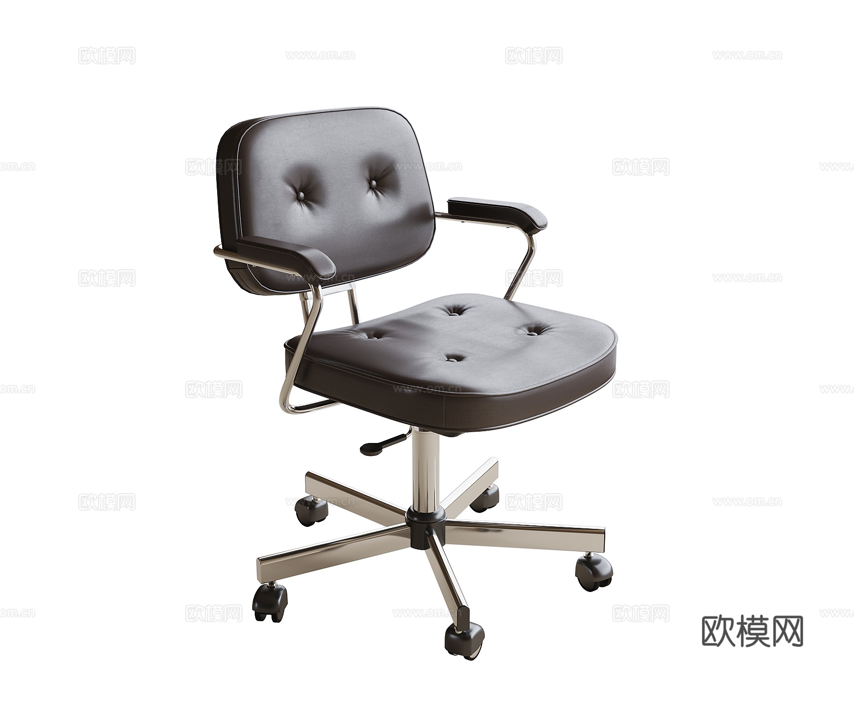 现代办公椅 书椅 单椅3d模型
