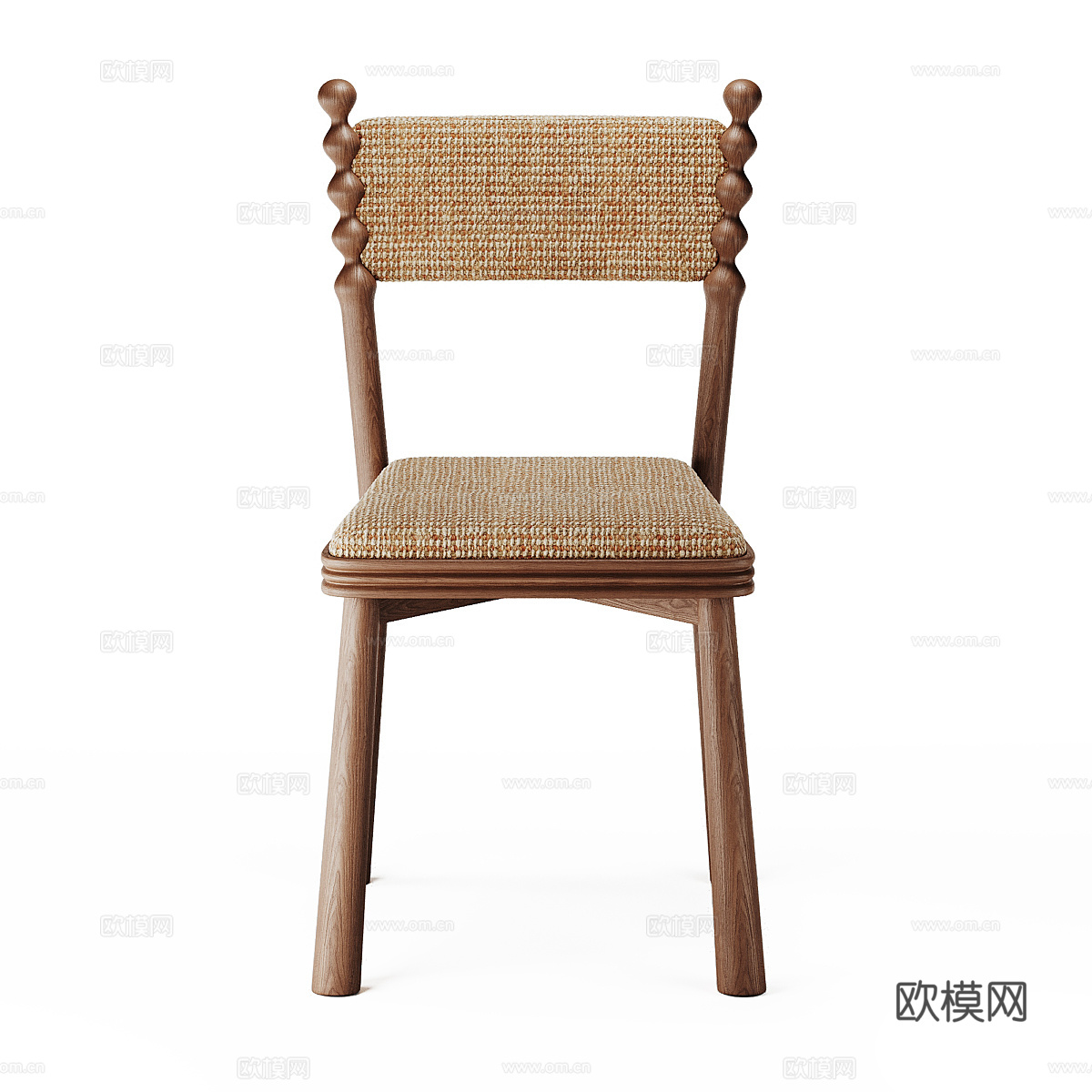 新中式中古风 Tama 椅子3d模型