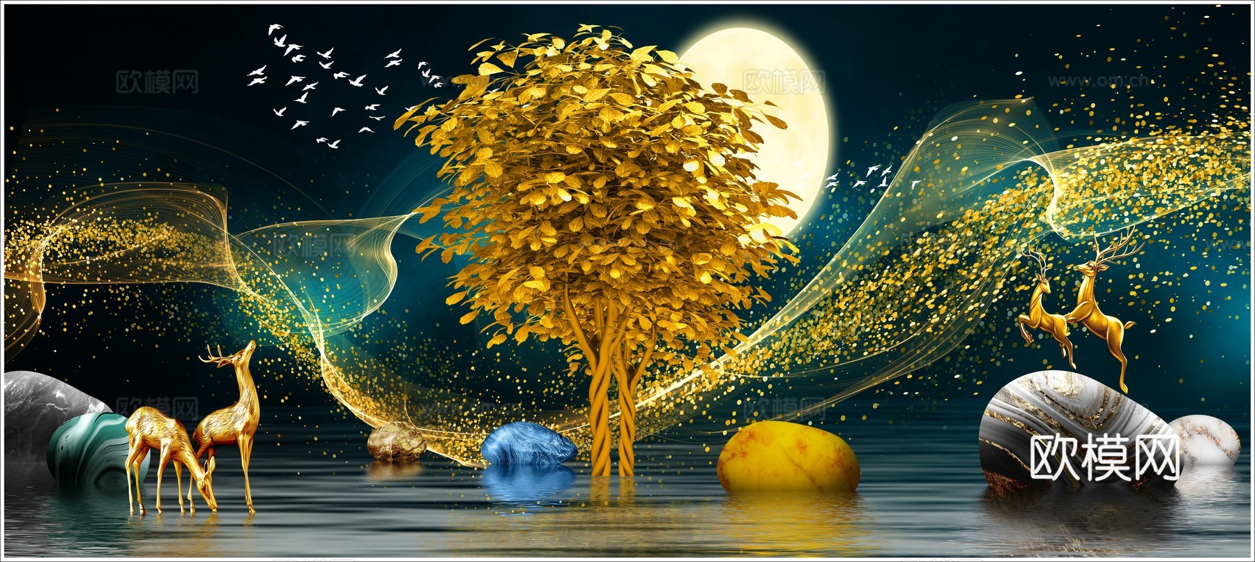 高清现代装饰画挂画下载