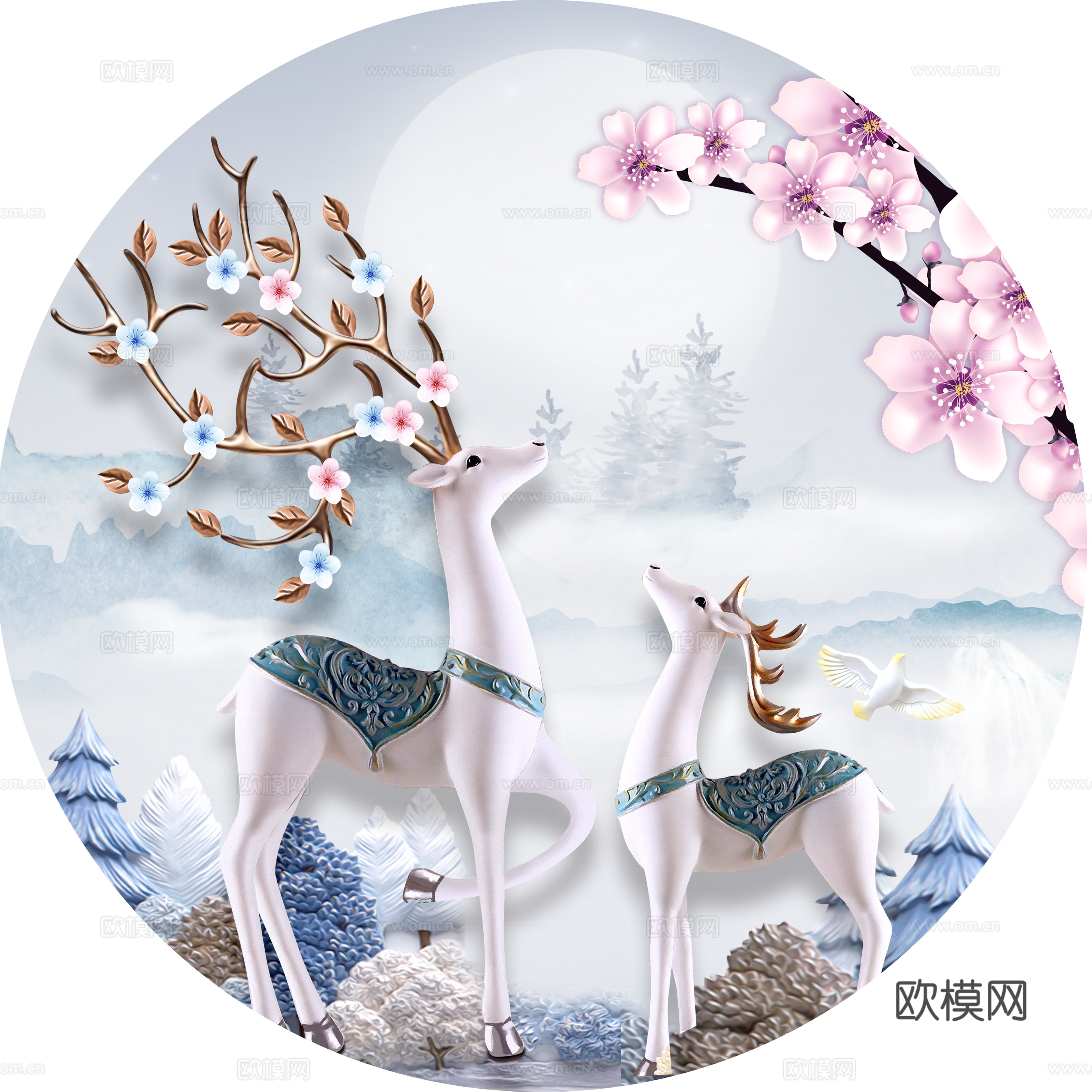 高清现代装饰画挂画下载