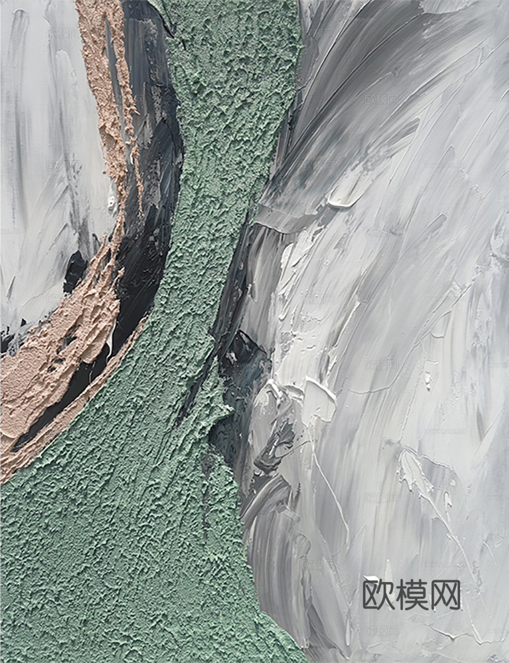 新中式装饰画下载（渲染图2）