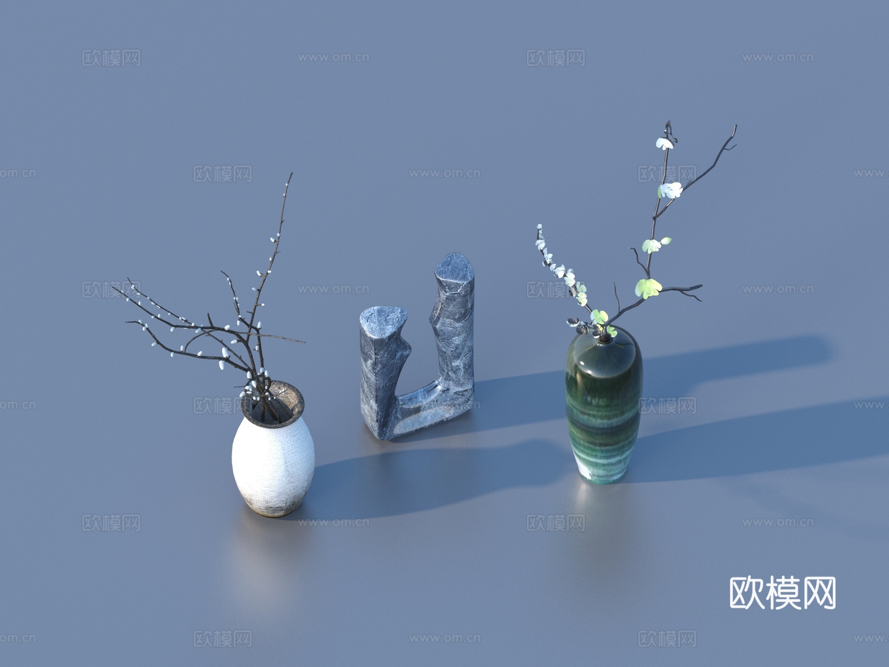 摆件 花瓶3d模型