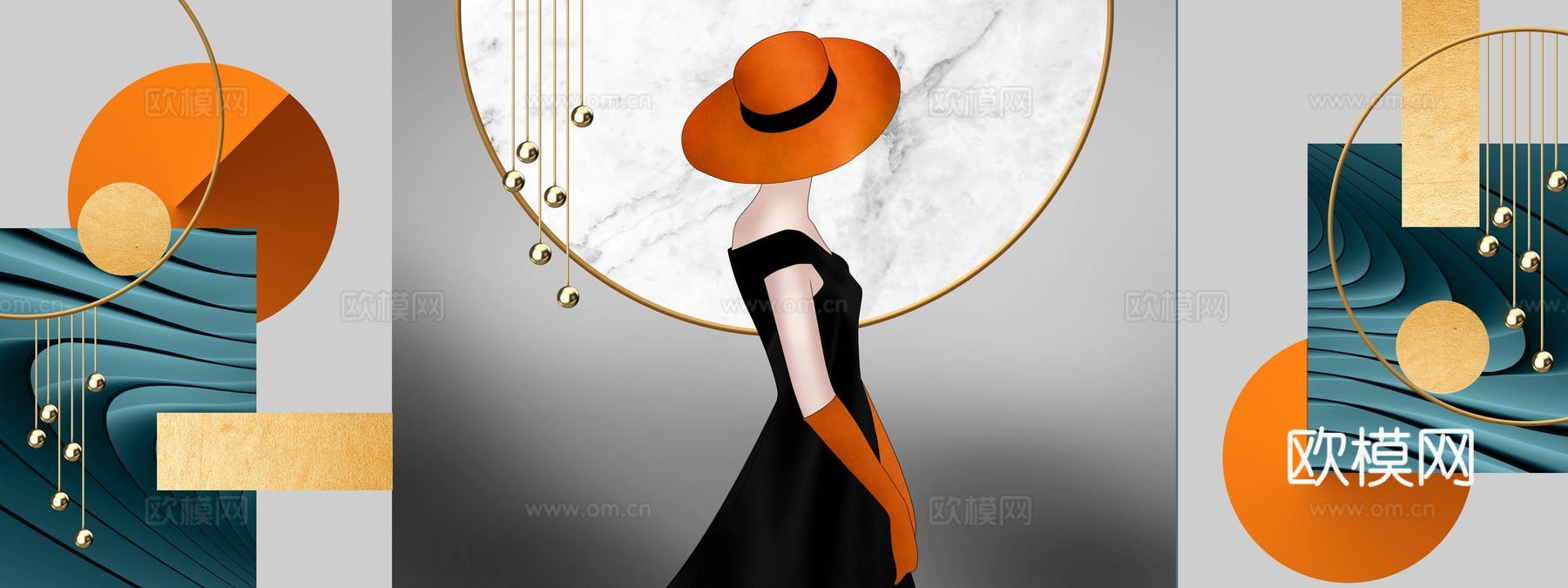 高清现代装饰画挂画下载