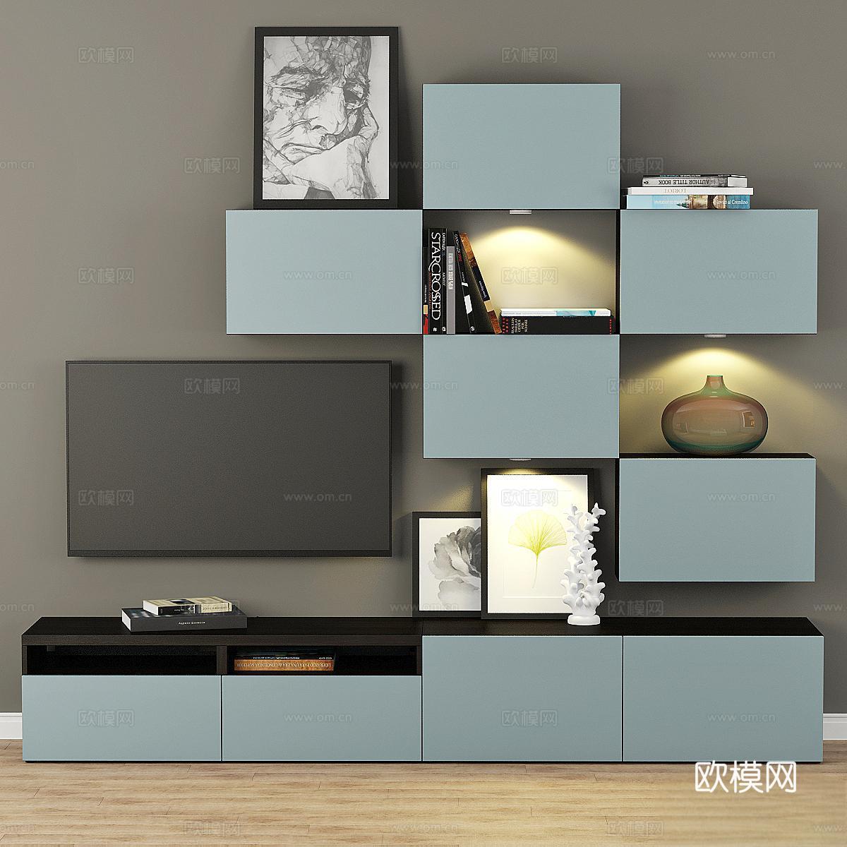 Ikea 宜家电视柜 宜家柜子 宜家组合柜3d模型