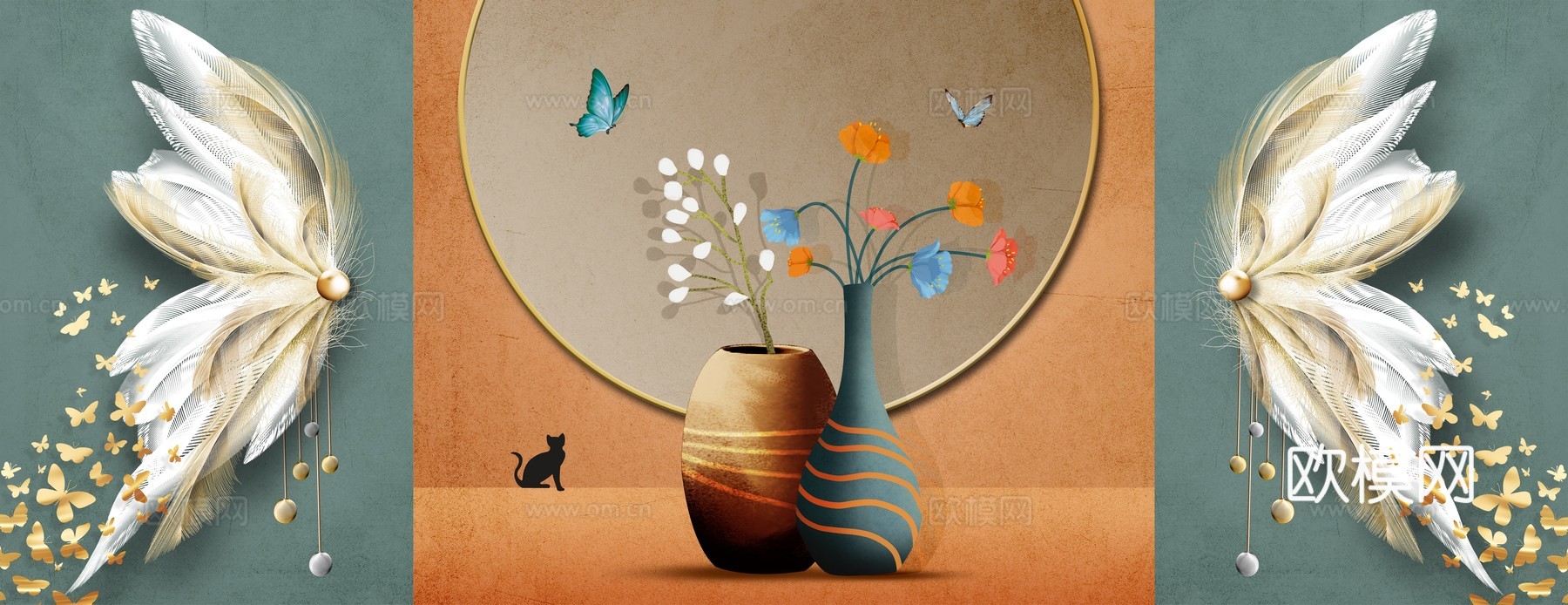 高清现代装饰画挂画下载