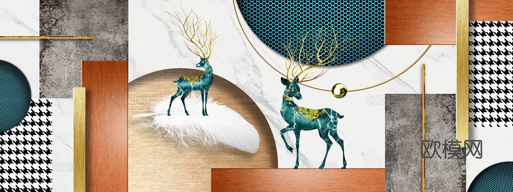 高清现代装饰画挂画下载