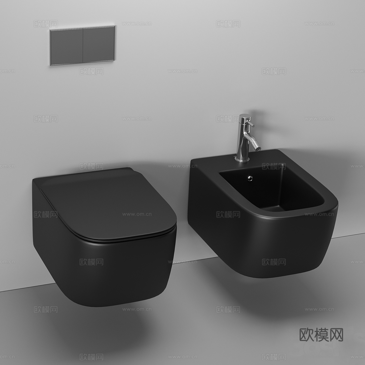 Antonio Lupi 舒适黑色3d模型